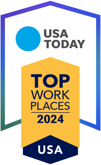 Award for top Workplaces 2024 USA