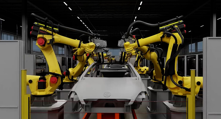 R-2000 Car Assembly Simulation