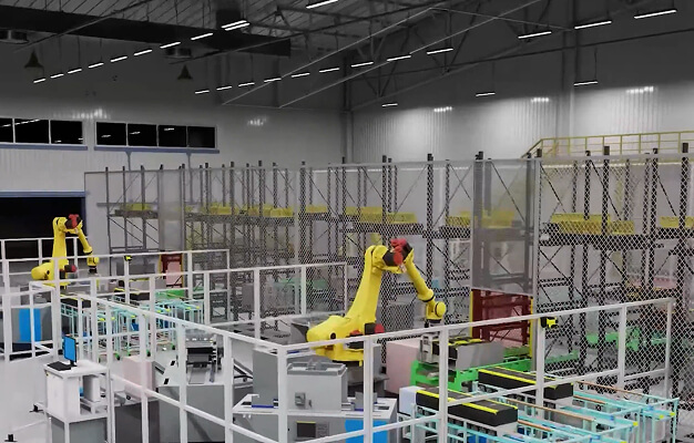 NVIDIA FANUC Simulation