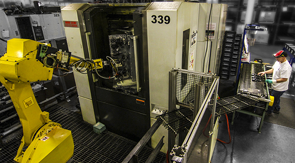 fanuc machining robot