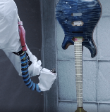 FANUC Robot painting guitar