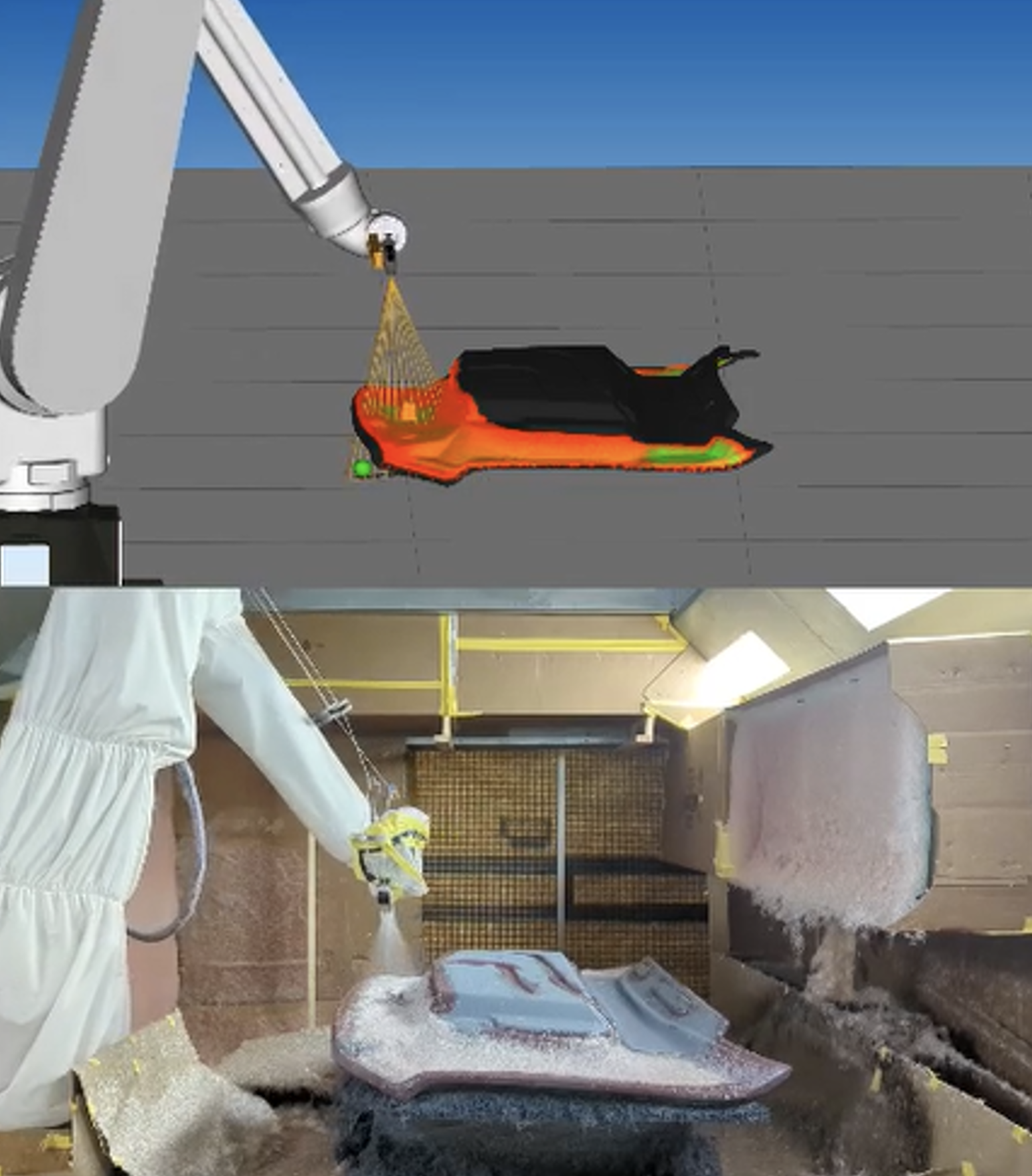 Offline 3D Simulation