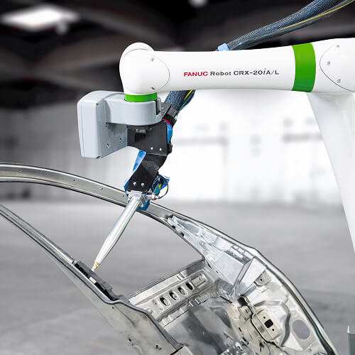 FANUC CRX-20iA/L dispensing for car door