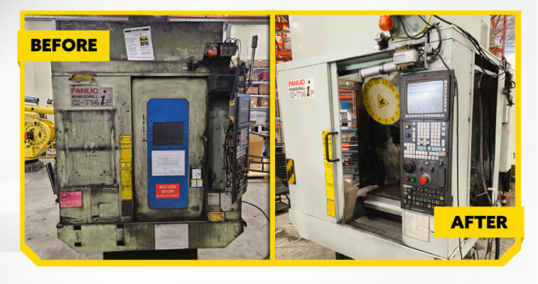 ROBODRILL Before and After