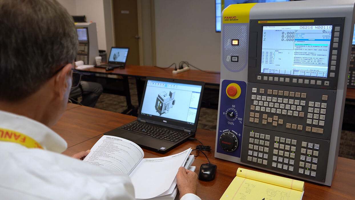 CNC Program Simulatiors | Advanced Machining Simulations | FANUC America