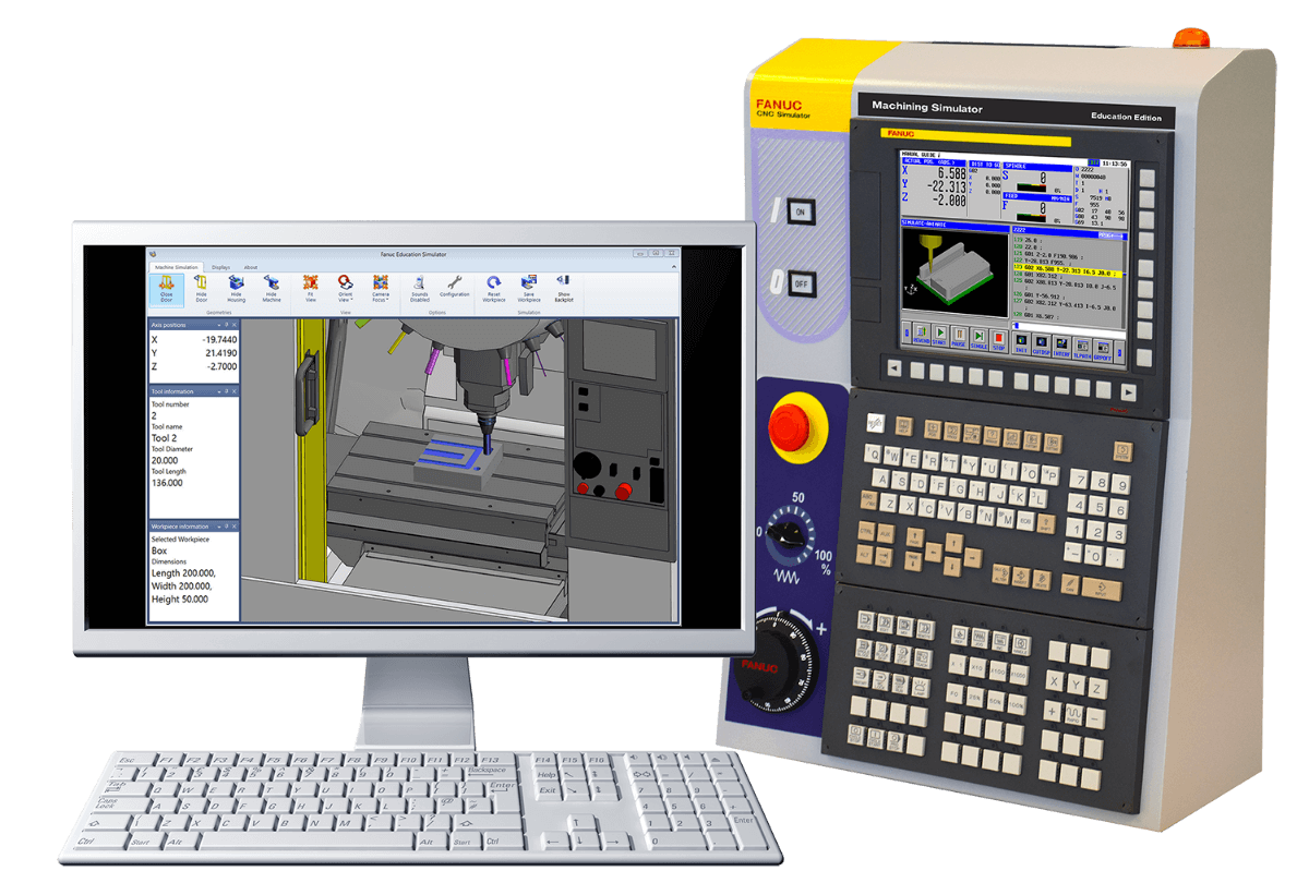 CNC Machining Simulator - D73F-0320-PB00