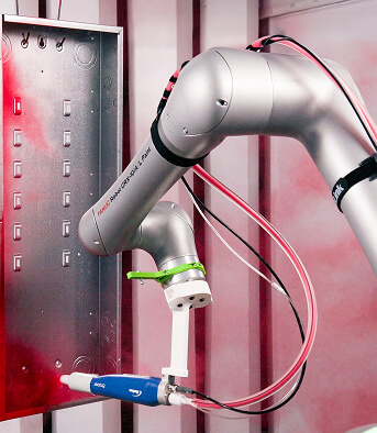 CRX-10iAL Paint Painting an Electric Panel Box