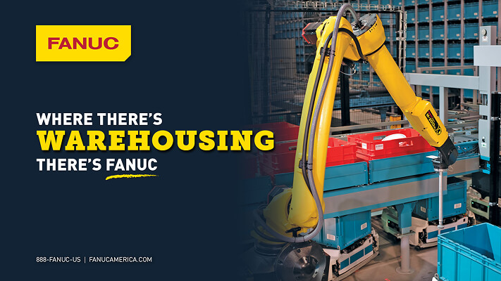 Where There's Warehousing There's FANUC