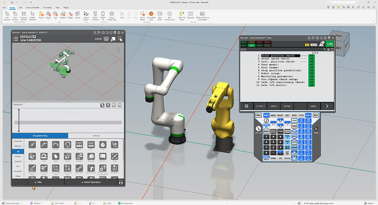 ROBOGUIDE V10 UI