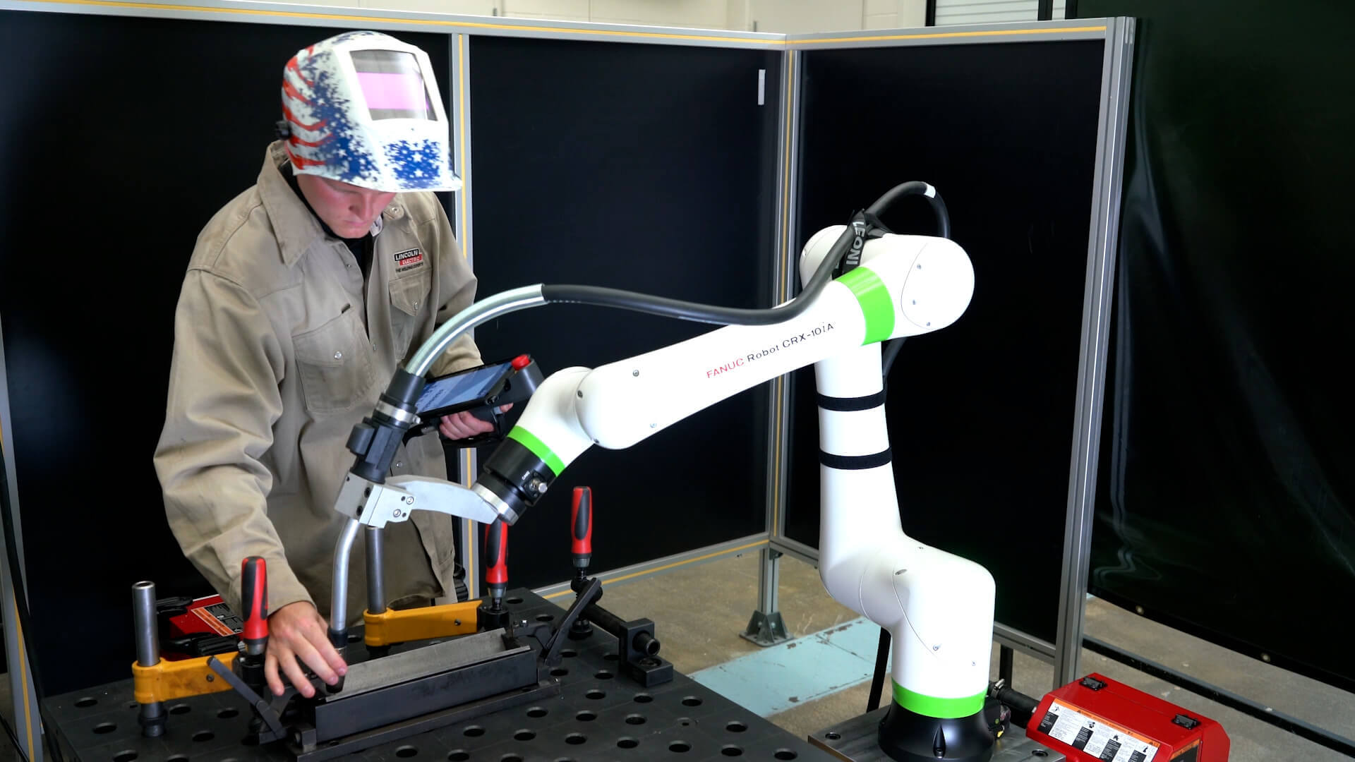 Crx arc welding manual teach and weld
