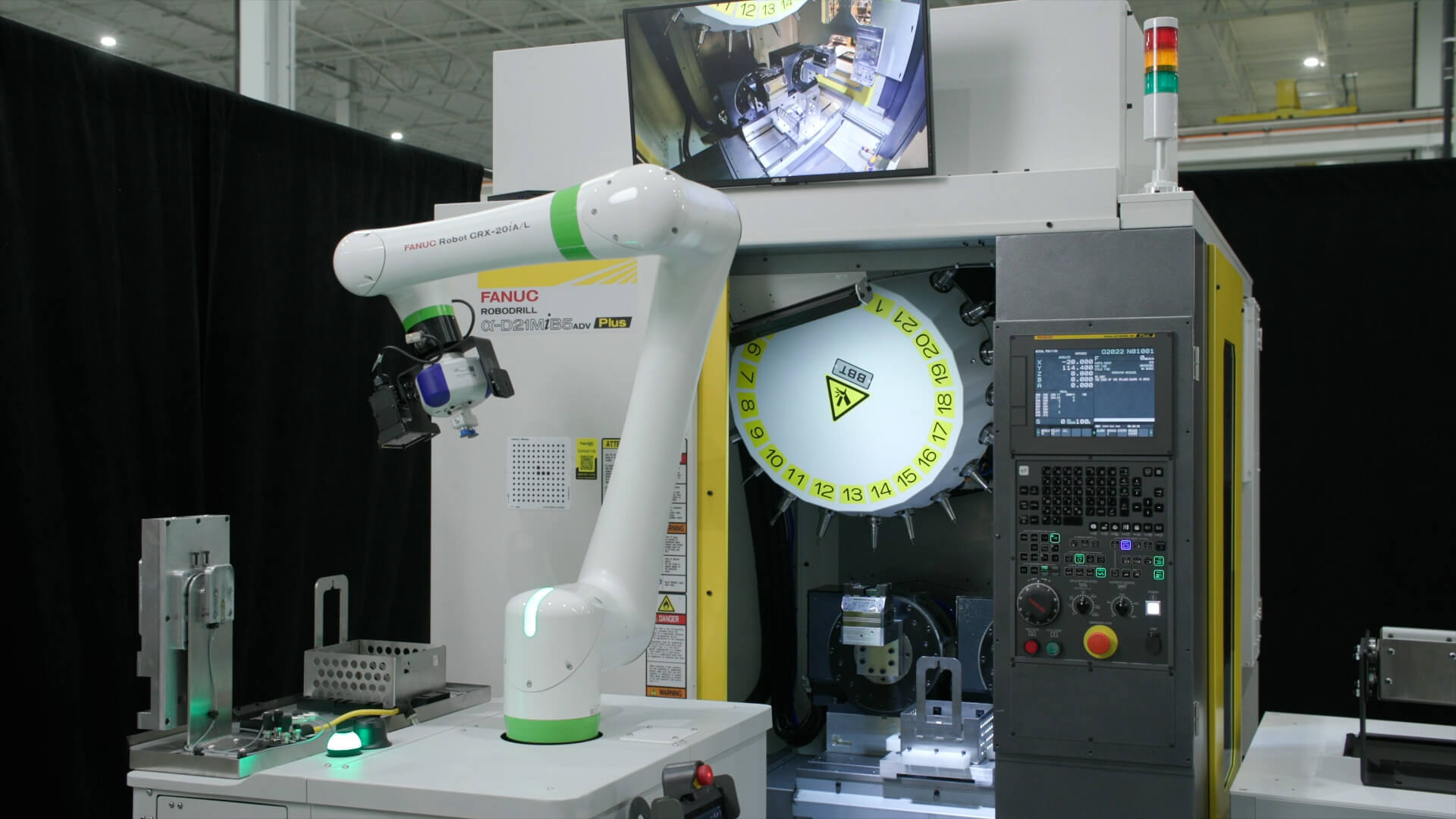 Crx 20 ia l machine tending