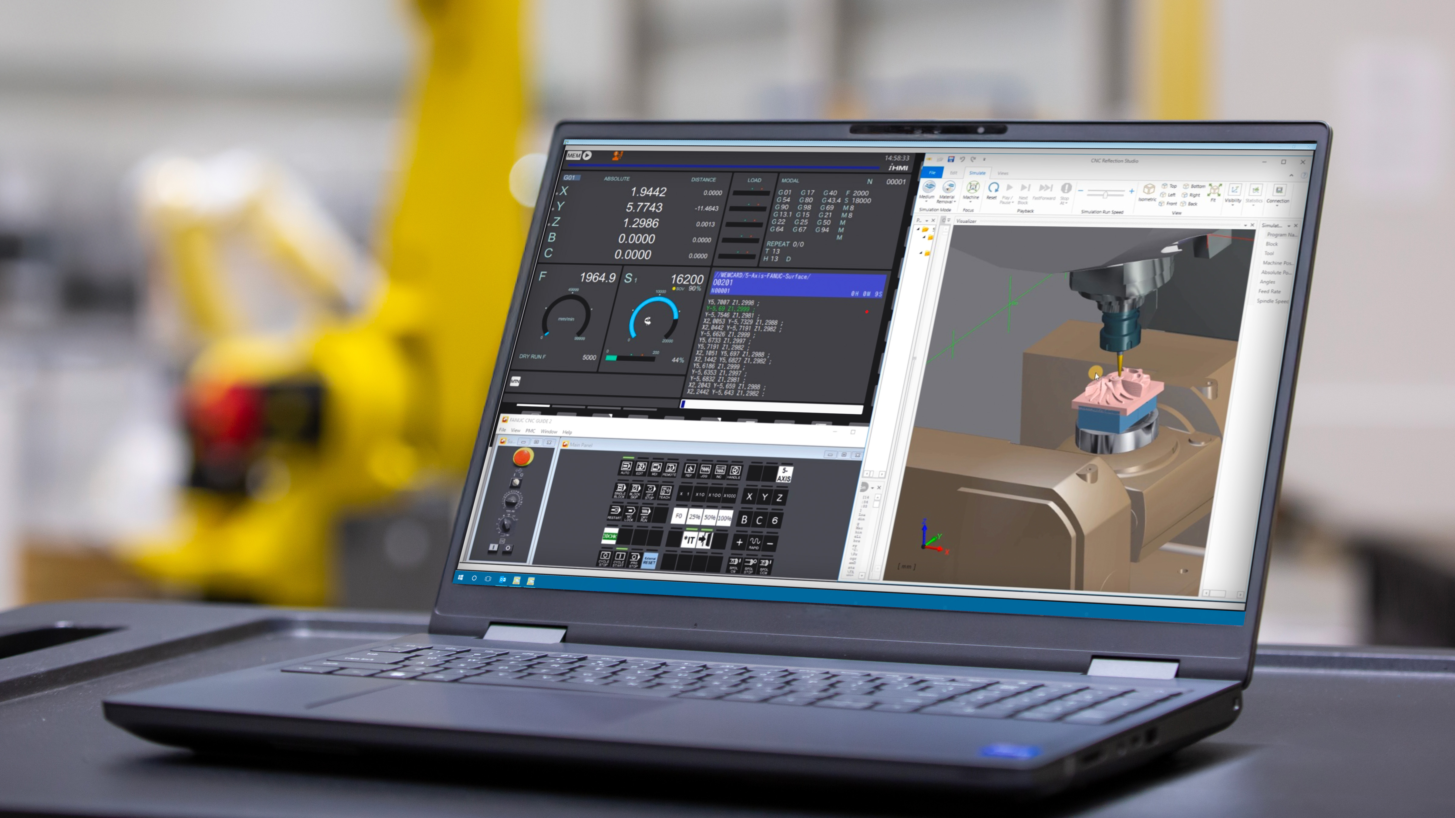 Smart Digital Twin Screenshot Computer Mockup