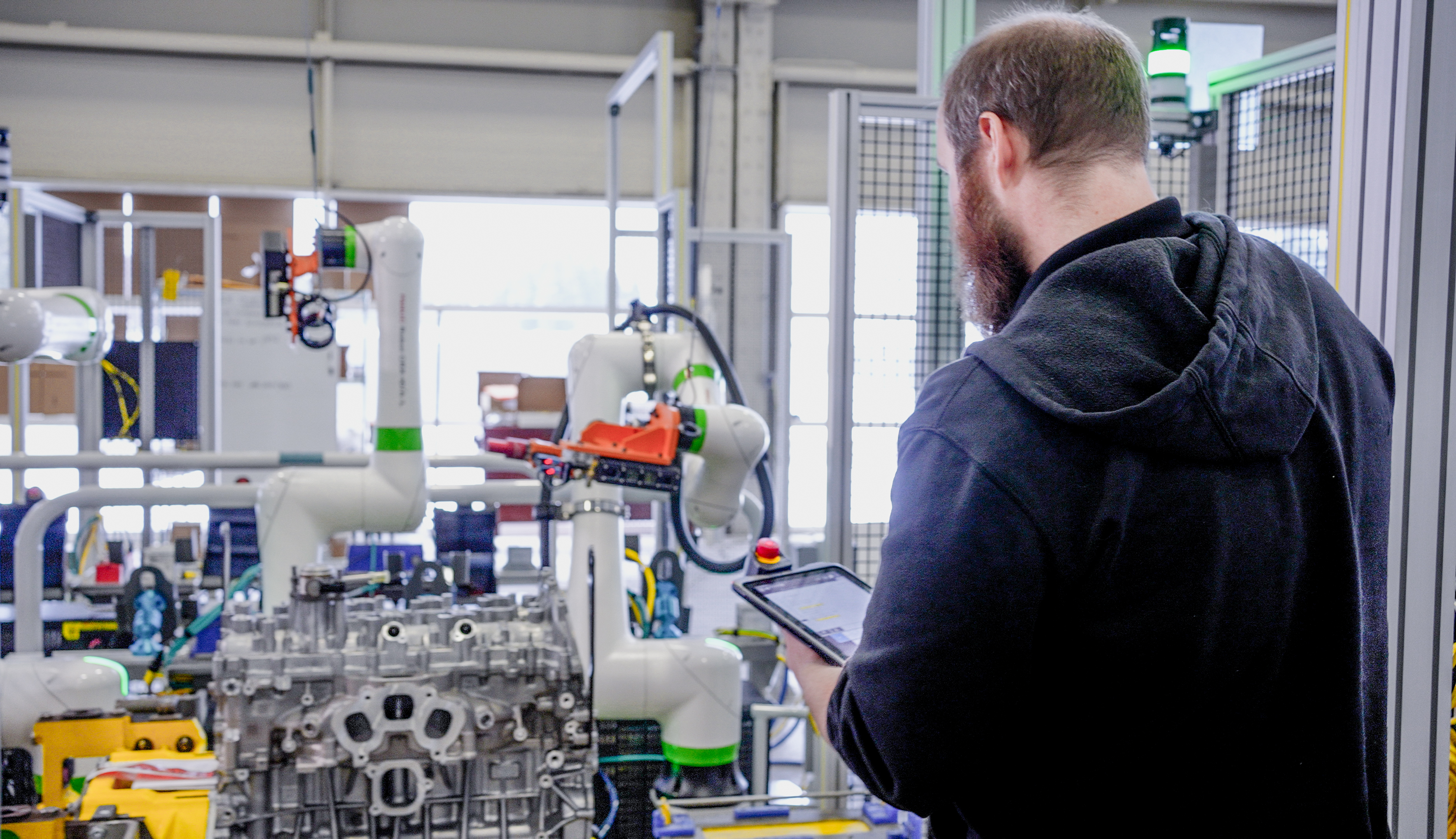 FANUC Engineer Programming CRX Using Tablet Teach Pendant 1