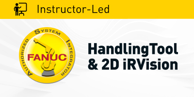 Authorized System Integrator Accelerated HandlingTool/iRVision-2D Operation/Prog R30iBPlus