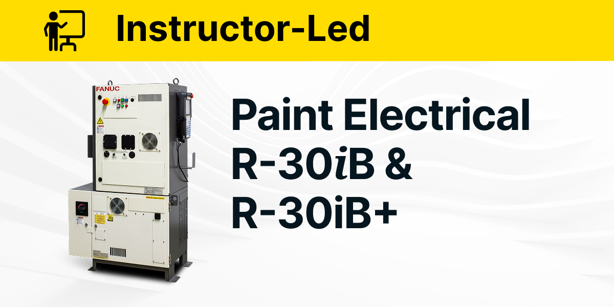 Paint Electrical Maintenance with R-30iB Controller