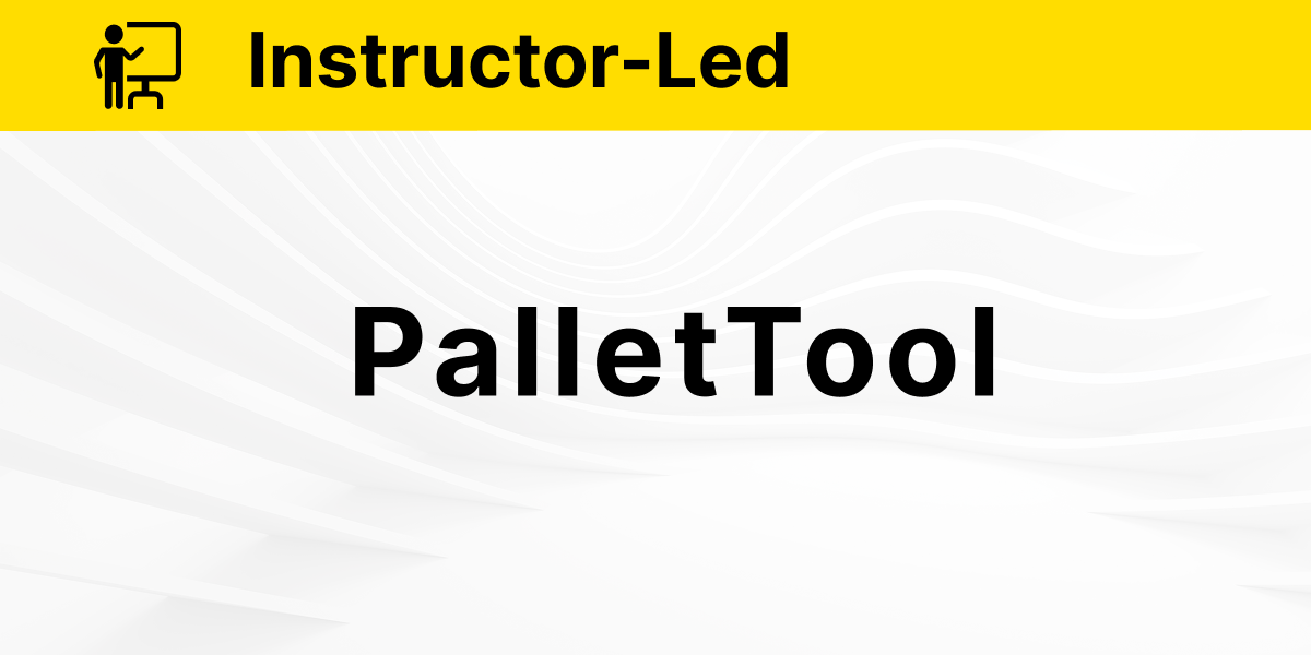 PalletTool Setup & Programming