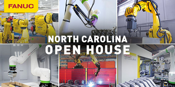 FANUC North Carolina Open House Email Header Graphic