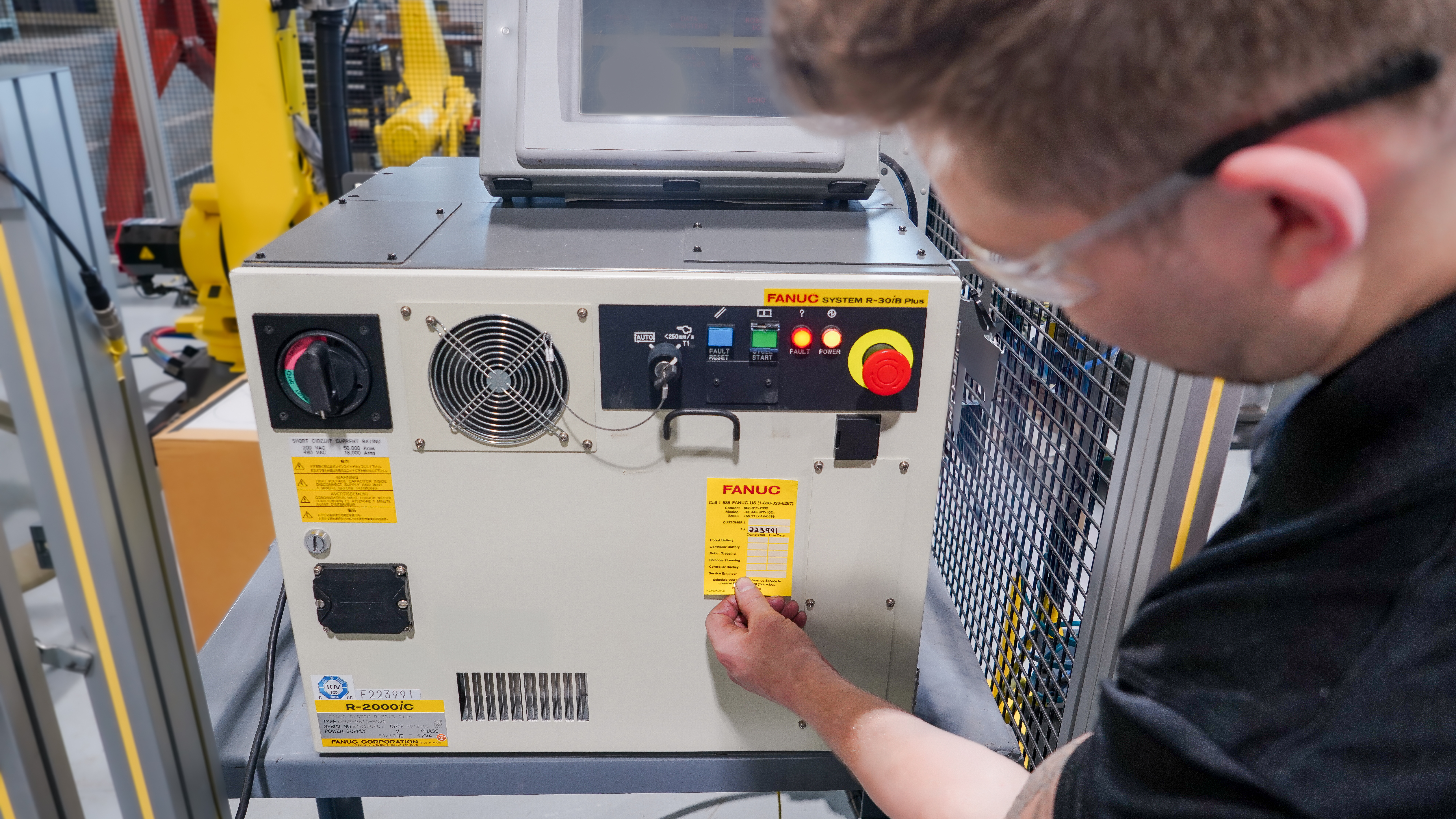 Field Service Labelled Controller
