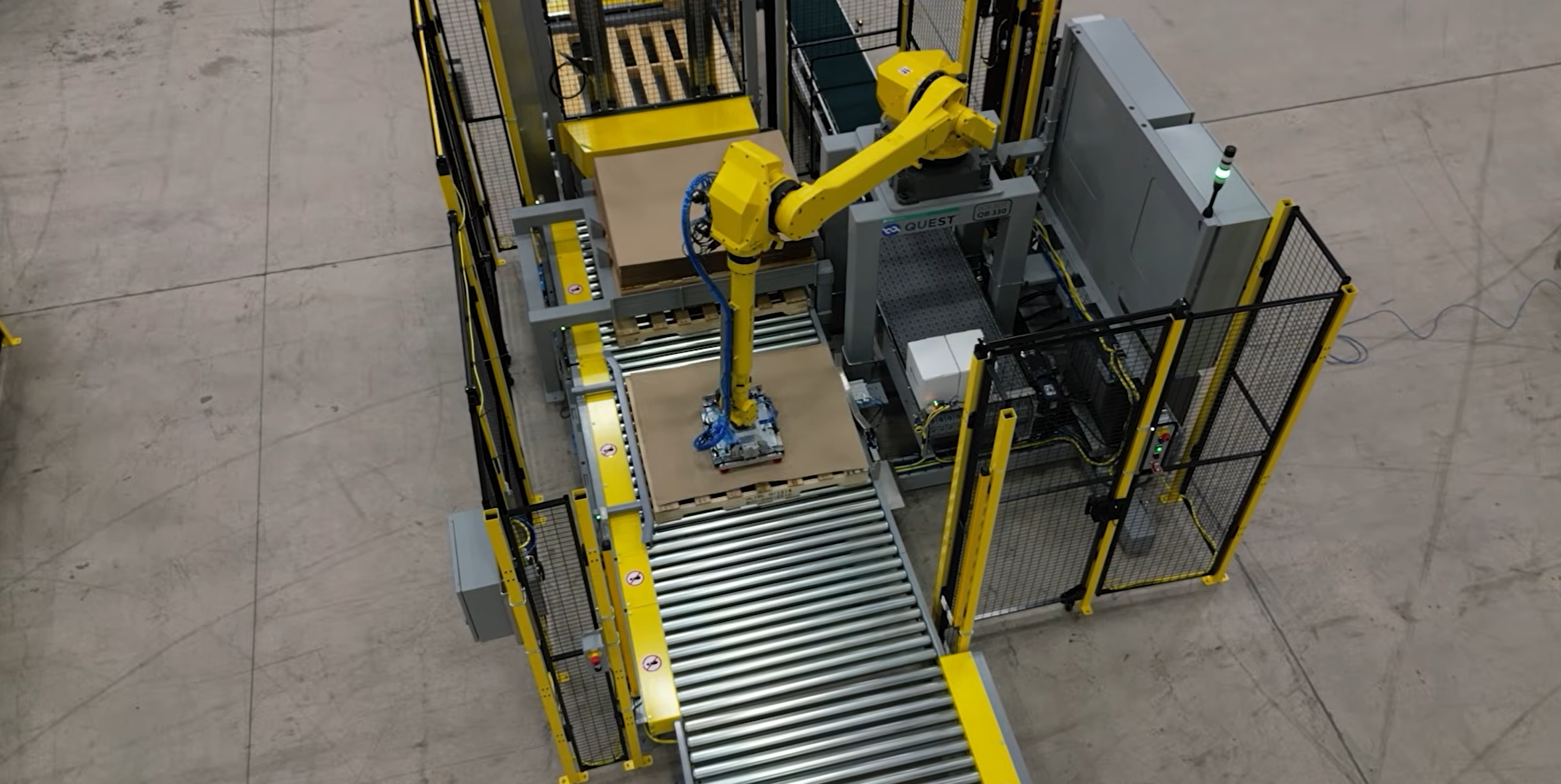 M 710 Palletizing boxes