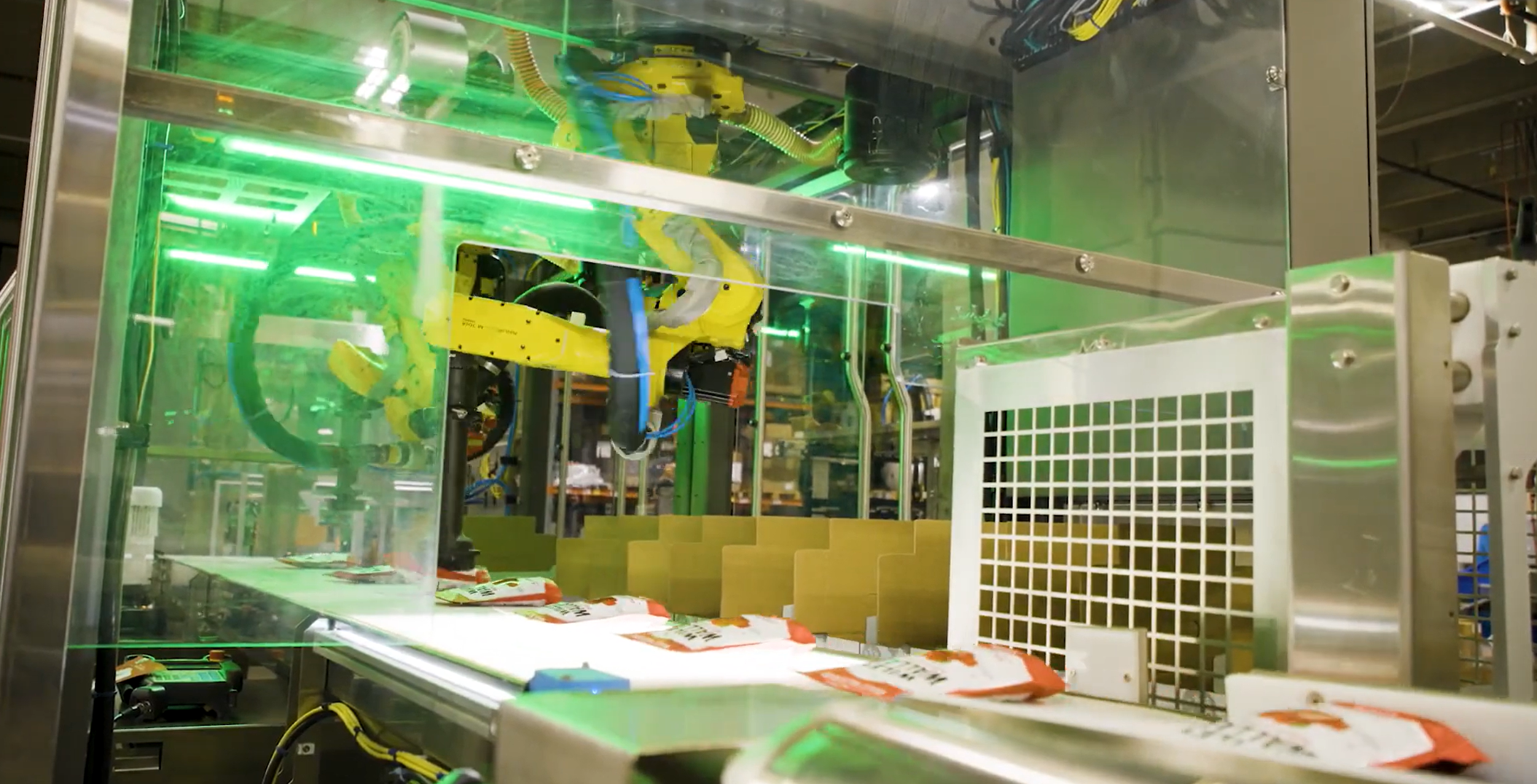 Robotic Candy Packaging