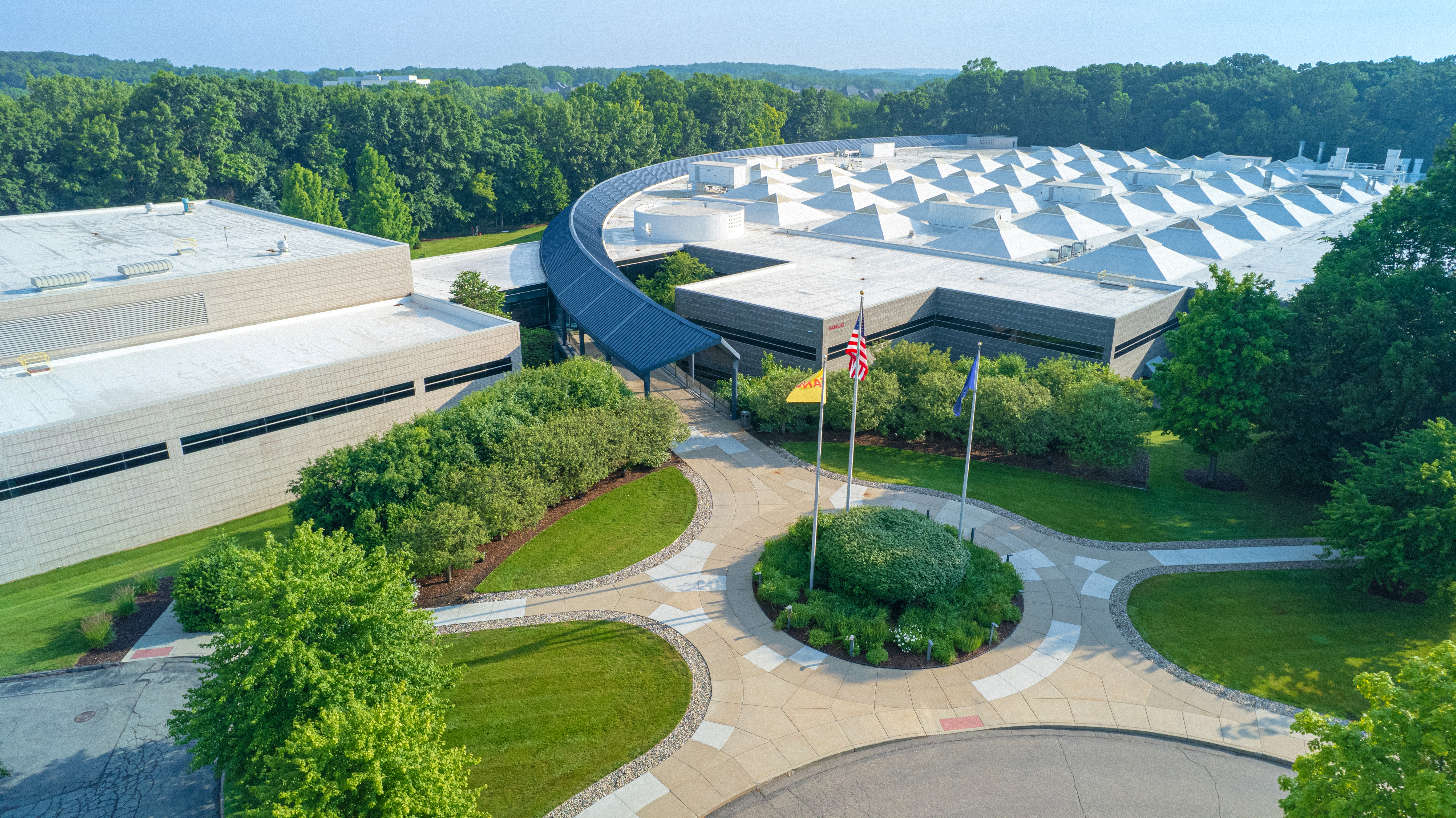 FANUC America Headquarters Front Entrance