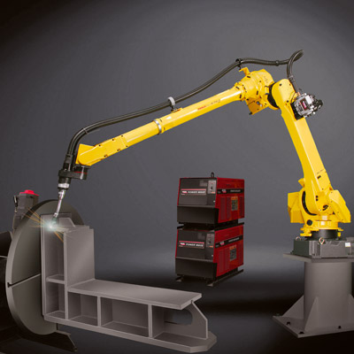M710ic 20l robot welding metal banner