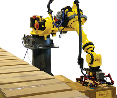 R 1000ia palletizing boxes