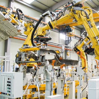 R 2000ic 210 robot handling parts banner