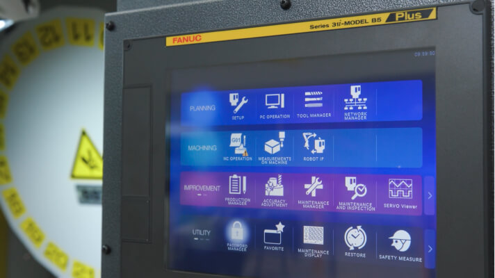 Robodrill screen