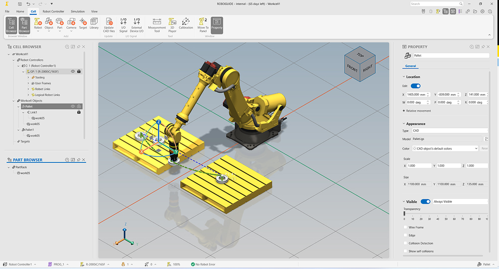 Roboguide new features