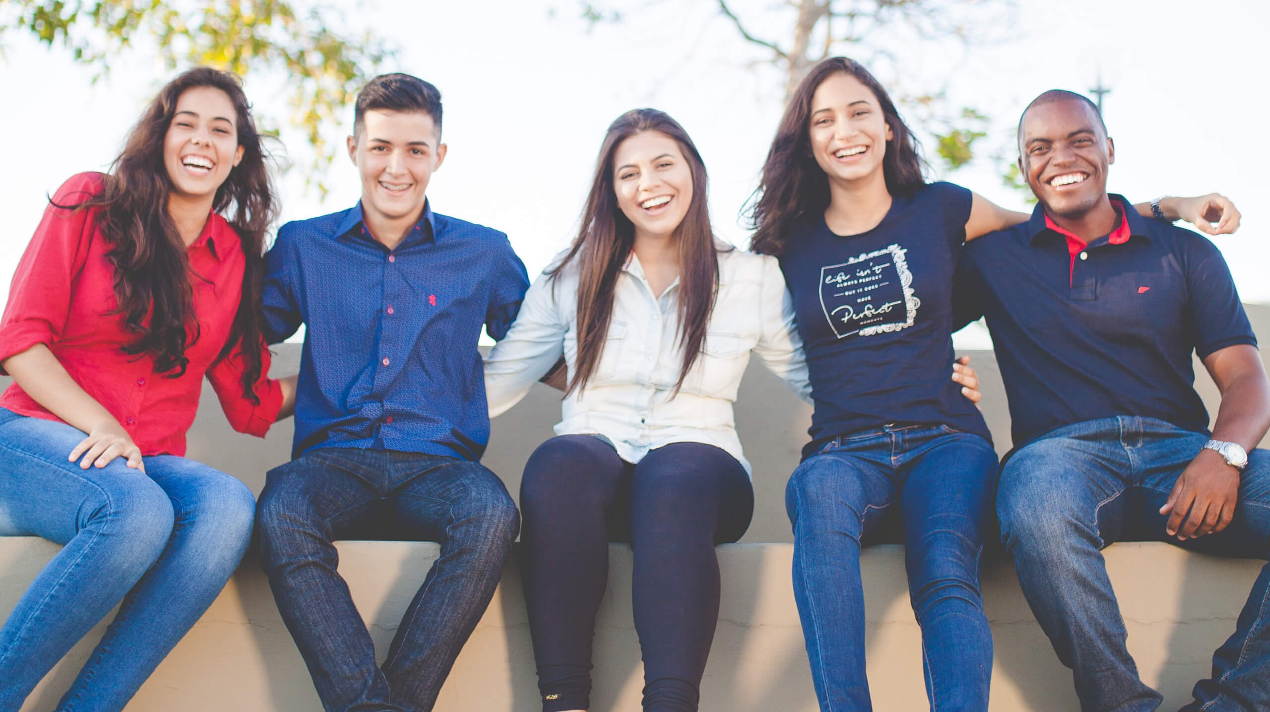 Teenage group smaller
