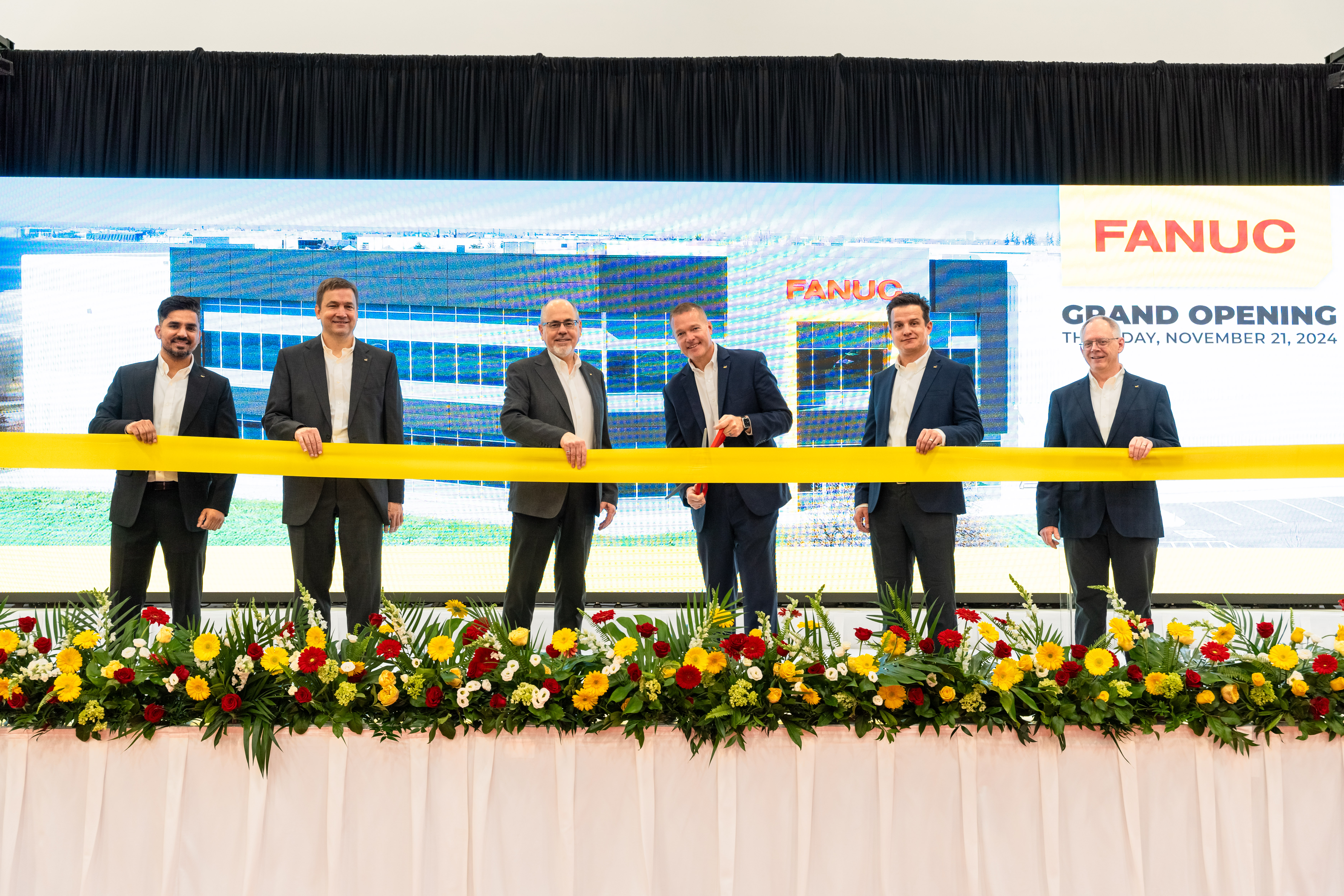 Nov21 24 FANUC 17 Staged Ribbon Cutting