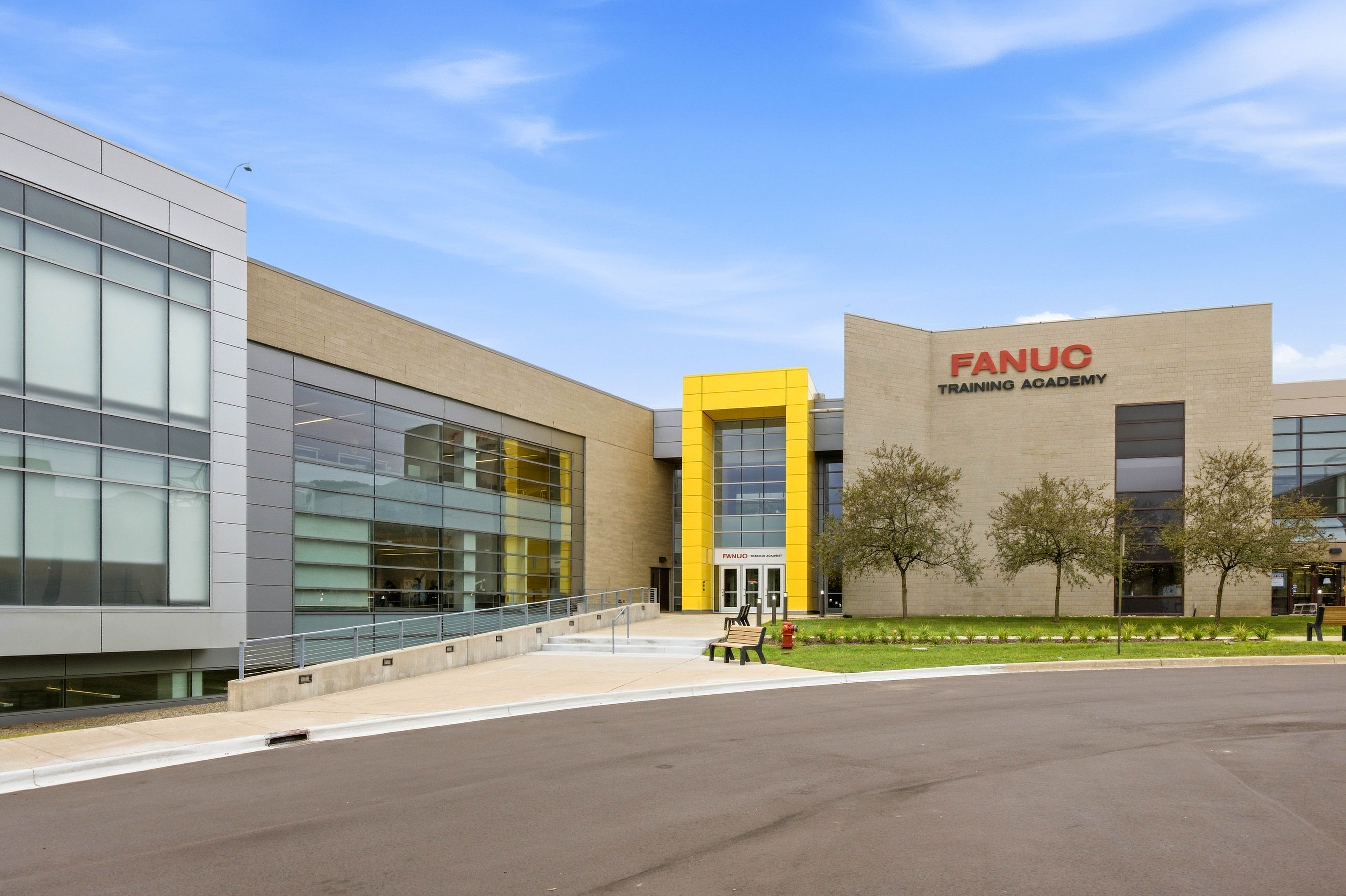 FANUC Training Academy Main Entrance