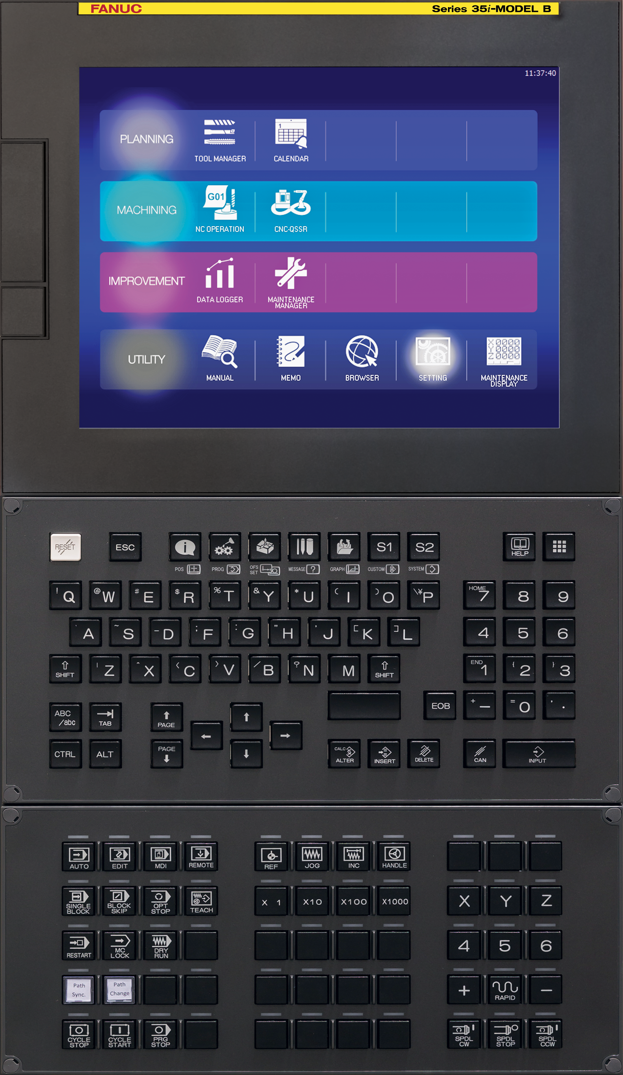 Series 35i Model B Touch Screen Keyboards