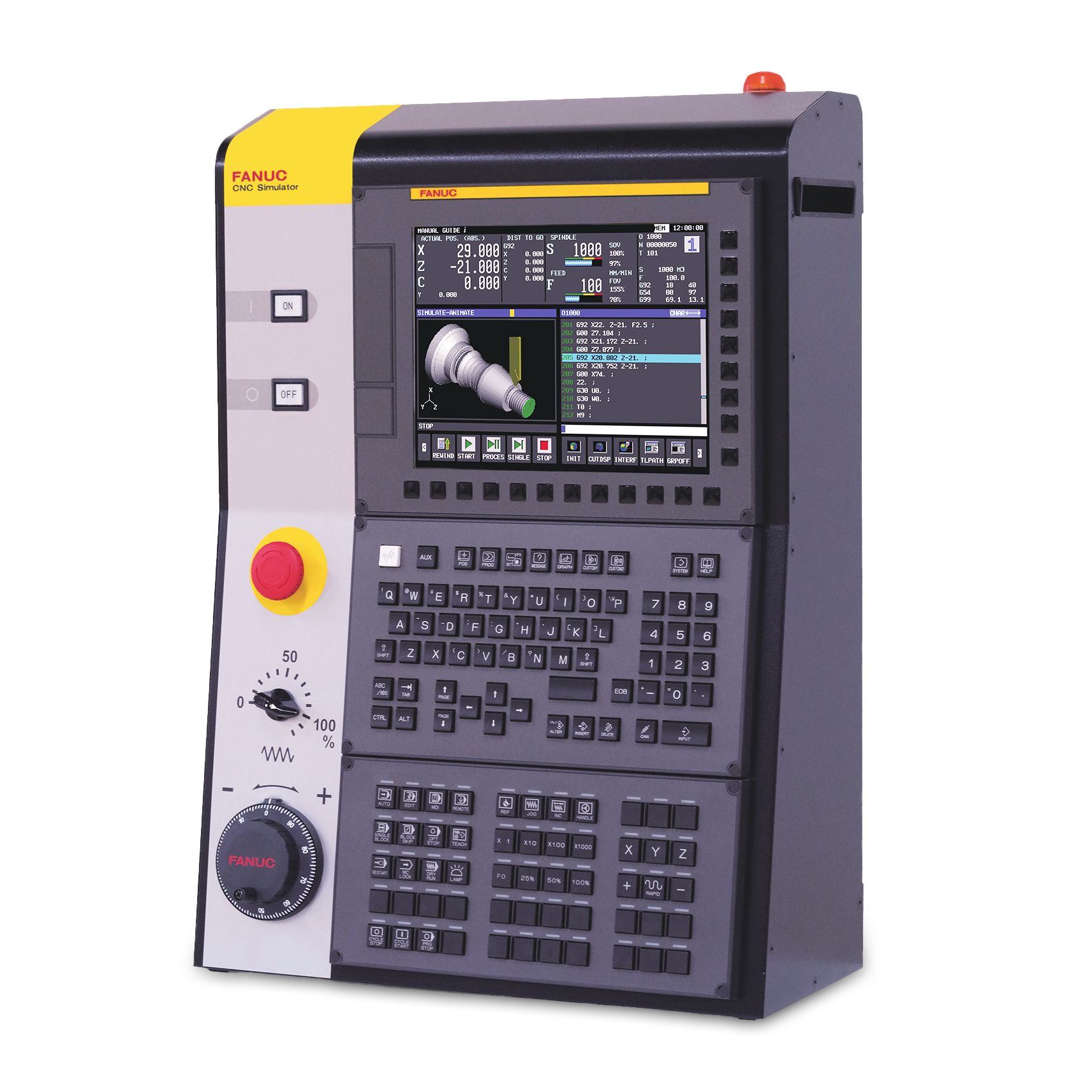 FANUC CNC Simulator No Background 1