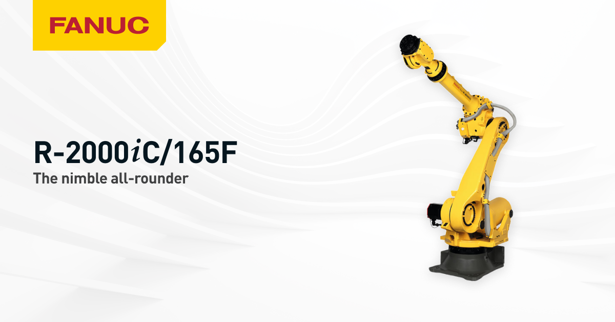Heavy Payload FANUC R-2000iC/165F Robot | FANUC America