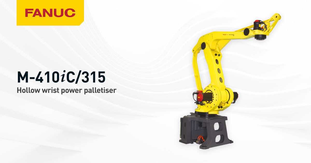 電動ユニック　F.MAC FW-10 FANUC M-410iC/315 | 315 kg Payload Palletizer Robot | FANUC America