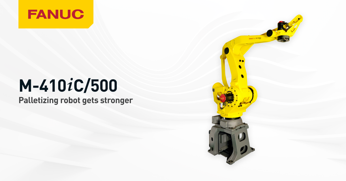FANUC M-410iC/500 | 500 kg Payload Palletizer Robot | FANUC America